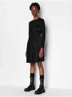 Černé dámské šaty Armani Exchange dámské