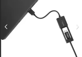 Targus ACC110401GLX USB kabel - 24 pin USB-C (F) na USB typ A (M) - USB 3.0 10 cm (ACC110401GLX)