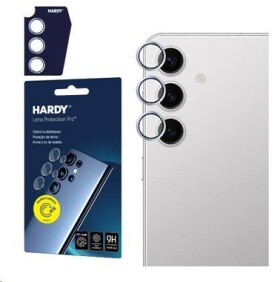 3mk HARDY Lens Protection Pro skla na fotoaparát pro Samsung Galaxy S24 Gray (5903108573313)