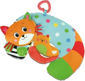 Clementoni BABY Plyšový polštářek pod bříško Kitty Cat