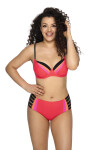 Dámské plavkové kalhotky SF model 17327285 NEON PINK - AVA SWIMWEAR Barva: neonově růžová, Velikost: XL