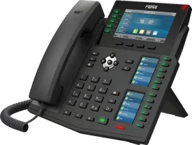 Fanvil X6U V2 černá / IP telefon / 20 linek / 4.3" LCD / Gigabit / PoE / Wi-Fi / Bluetooth (X6U V2)
