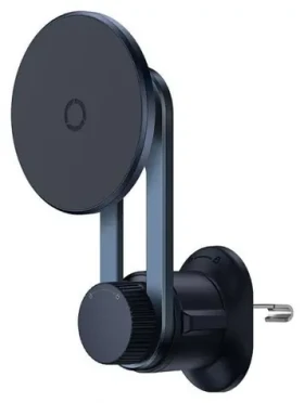 Baseus MagPro černá / Magnetický držák na mobil do auta / do ventilační mřížky / magnety N52 / nosnost 1,8 kg (C40161200121-00)