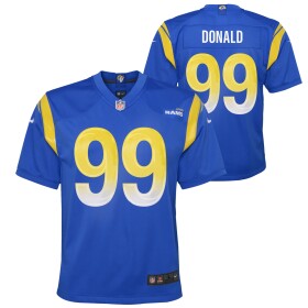 Nike Dětský dres Los Angeles Rams NFL Aaron Donald #99 Game Modrá (YOUTH)