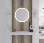 Zrcadlo Orandiu Rozměry: 60 cm, Varianta: Osvětlení L