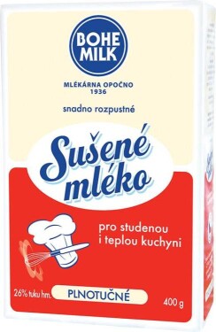 Dortisimo Bohemilk Sušené plnotučné mléko 26% (400 g)
