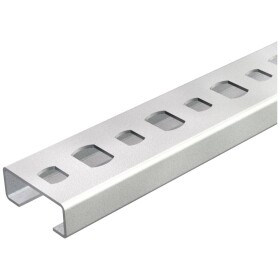 OBO Bettermann 1106627 Profilová lišta (d x š x v) 2000 x 20 x 8 mm 1 ks kov