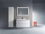 DURAVIT - L-Cube Umyvadlová skříňka 55x102x48 cm, 2 zásuvky, bílá mat LC624201818