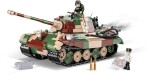 Stavebnice COBI II WW Panzer VI Tiger Ausf. B Konigstiger, 1000 kostek, 2 f