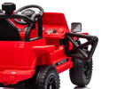 Mamido Elektrické autíčko OFFROAD červené 12V Vysoký podvozek, široké sedadlo, Odpružené nápravy, 2,4 GHz Dálkové ovládání LED světla