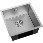 MEXEN - Trixo ocelový dřez 1-bowl 440 x 440 mm, nerez 6413441000-01