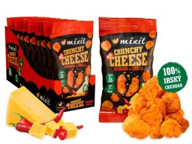 Mixit Křupavý sýr do kapsy Irský cheddar & chilli 20g