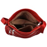 Stylová dámská crossbody Romina & Co. Bags Tofilla, červená