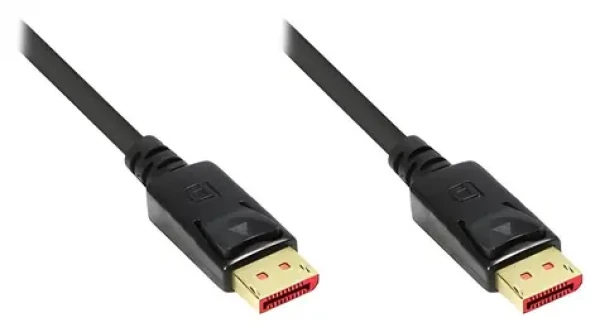 Good Connections DP1.4 černá / DisplayPort kabel / 2 m / 8K 60Hz / 4K 240Hz / 25,9 Gbit/s (4814-020S)