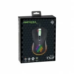 INCA IMG-347 černá / Herní myš / RGB / 7200 DPI / 8 tlačítek / USB / 1,5 m (IMG-347)