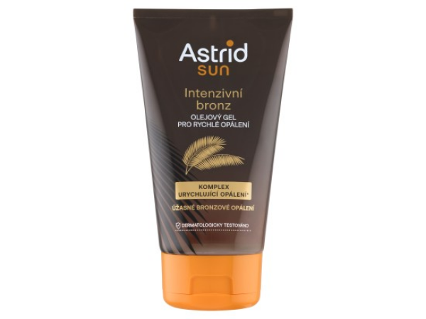 Astrid Sun Olejový gel pro rychlé opálení 150ml