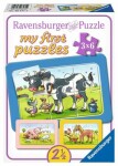 Ravensburger Moje první Rámové Dobrízvířecí kamarádi 3 x 6 dílků