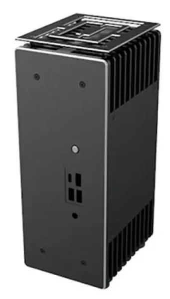 Akasa Turing ABX UCFF černá / UCFF 4*4 / hliník / OEM / bez ventilátoru (A-NUC76-M1B)