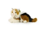 Rappa Plyšová kočka calico trojbarevná 30 cm
