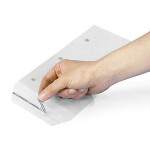 1000 x Ploché sáčky 100x150mm, samolepicí uzávěr, 50% recyklované, materiál LDPE, tloušťka 50µm
