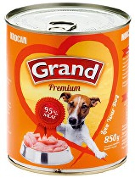 GRAND konz. pes krocaní 850g