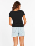 Volcom Have Clue black dámské tričko krátkým rukávem