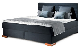 Boxspring Coralo Nožičky: E - moření černé, Rozměr: 160 x 200 cm, varianta nožiček: noha 1