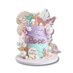 Dortisimo Zápich do dortu Ploutve s listy a koulemi (26 ks)