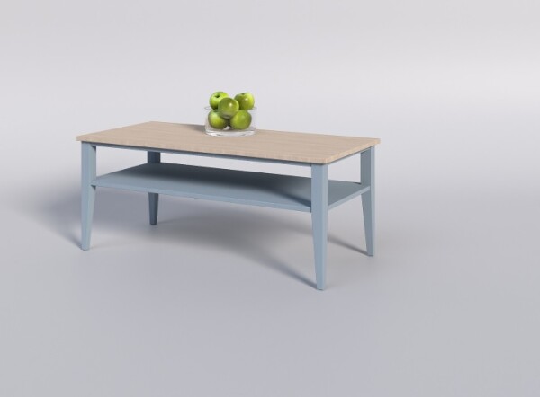 ARTEN (NANO Systems s.r.o.) Bukový konferenční stolek TALO-STL1 120x60 (Šedá)