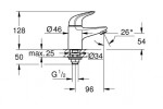 GROHE - Swift Umyvadlový ventil, chrom 20617001