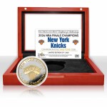 Mince New York Knicks NBA 2026 Champions Gold & Silver 2-Tone Coin