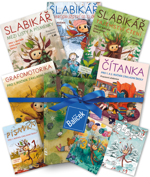 Balíček pro 1. ročník - komplet Slabikáře, Čítanka