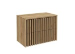 Koupelnová skříňka s krycí deskou SAT Delano 80x56x45 cm dub mat DELANO80ZDCDE DELANO80ZDCDE