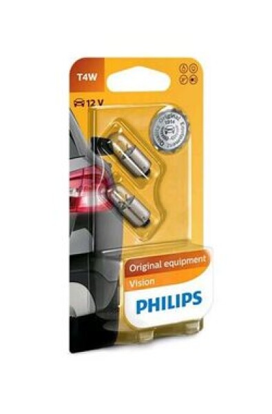 Philips 12929B2 T4W BA9S 12V 4W