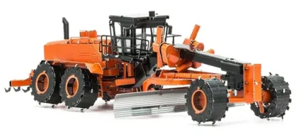 Metal Earth 3D Puzzle Silniční shrňovač Motor Grader (barevný)