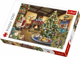Trefl - Puzzle - Santa u stromečku