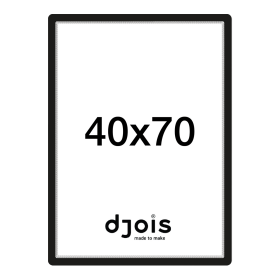 Djois samolepicí rámeček - Magneto, 50 x 70 cm, černý, 1 ks