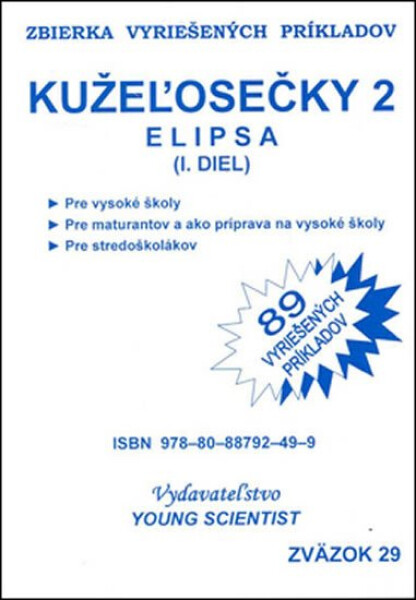 Kužeľosečky Elipsa I.diel
