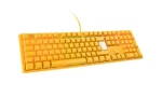Ducky One 3 Yellow MX-Clear žlutá / Herní klávesnice / podsvícená / mechanická / drátová (USB) / DE (DKON2108ST-WDEPDYDYYYC1)