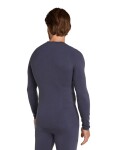 Pánské merino tričko s dlouhým rukávem ICEBREAKER Mens 260 Zoneknit Seamless LS Crewe, Graphite velikost: M