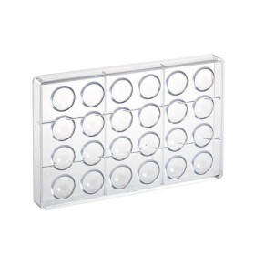 Dortisimo Plastová forma na čokoládu Polokoule 3,3 cm