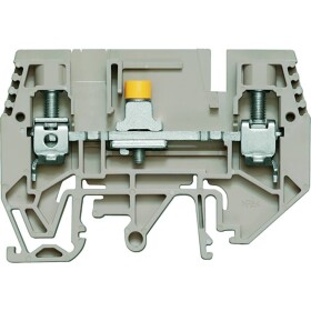 Weidmüller 1934790000 zkušební oddělovací řadová svorka šroubovací Tmavě béžová 50 ks