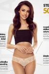 Dámské kalhotky string (tanga) STELLA 5025 černá S