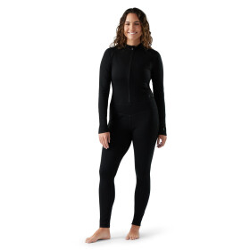 Dámské merino triko s dlouhým rukávem SMARTWOOL Women's Classic Thermal Merino Base Laye, Black velikost: S