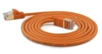 Wantec oranžová / Patch kabel / Cat7 S/FTP / 3 m / RJ-45 / 600 MHz (7148)