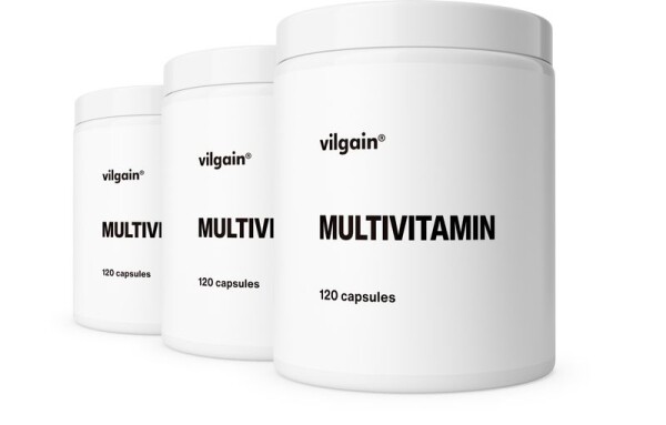 Vilgain Multivitamin – 3× 120 kapslí