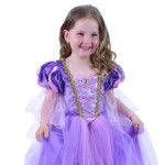 Dětský kostým princezna Fialka, vel. M