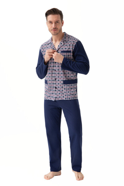 PÁNSKÉ PYŽAMOVÉ KALHOTY 797 GRAFIT XXL