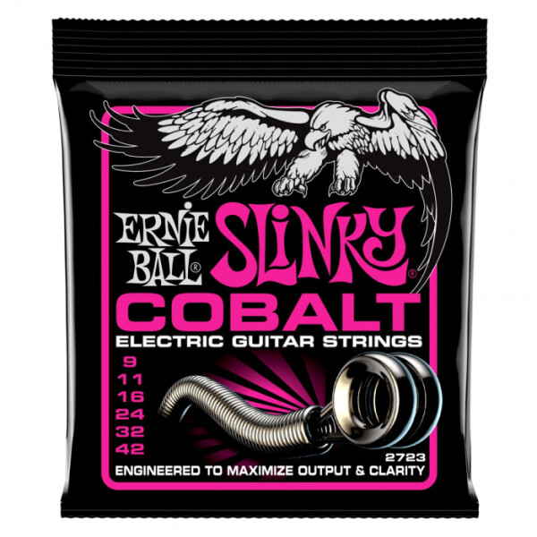 Ernie Ball P02723 Cobalt Super Slinky - .009 - .042