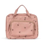 Konges Sløjd Kreativní potřeby pro děti v cestovní tašce Cherry, růžová barva, textil